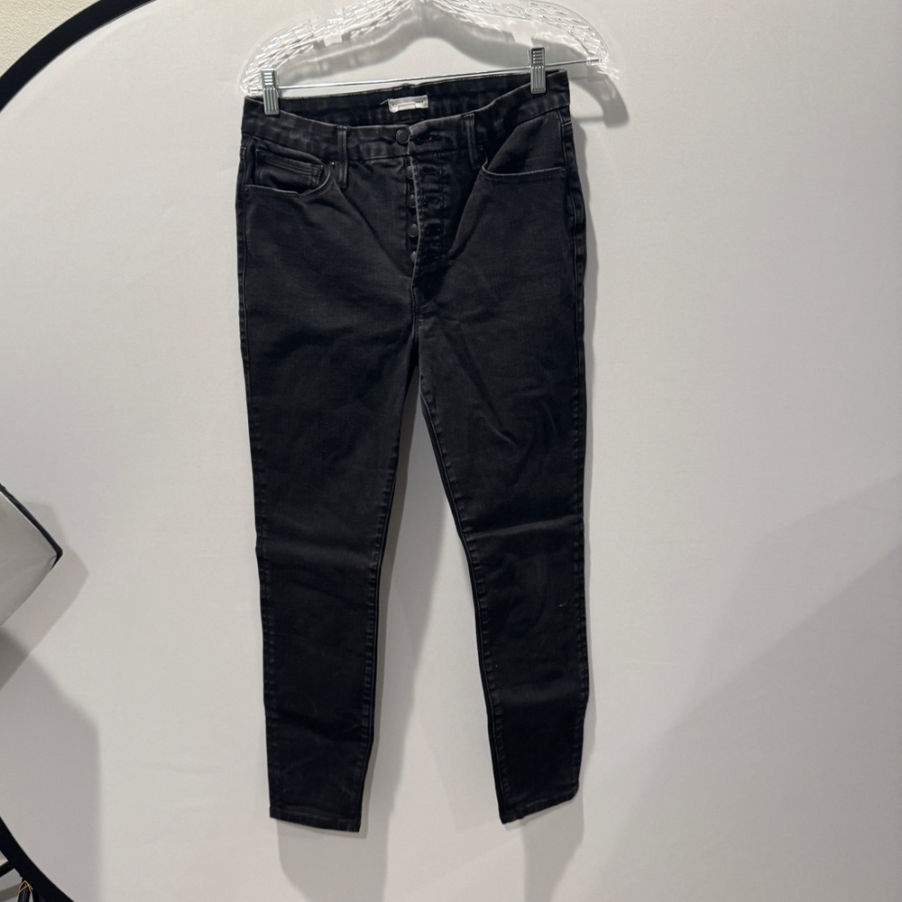 Good American High Rise Skinny Jeans